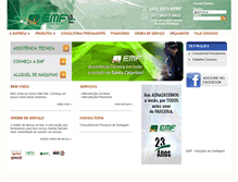 Tablet Screenshot of emf.ind.br